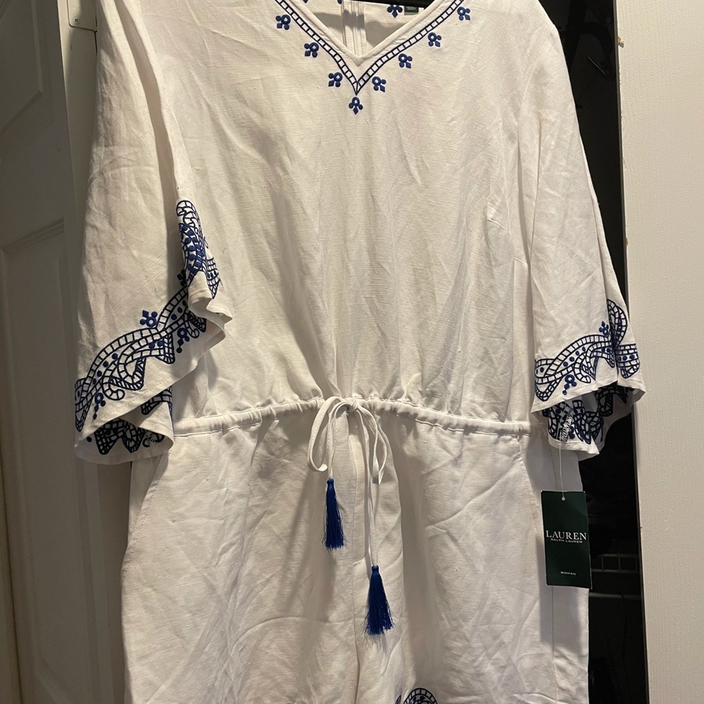 Beautiful linen Lauren romper